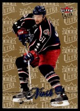 2007-08 Ultra Gold Medallion Rick Nash Columbus Blue Jackets #141 R58