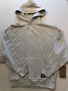 Vans Sweatshirt Boy's Medium (10-12) New Thermal Snap Cement Heather Hoodie - Picture 1 of 6