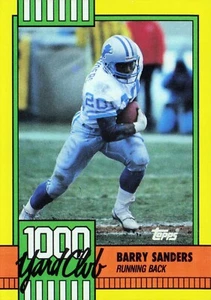 1990 Topps - 1000 yd. Club Barry Schleifer #3 - Bild 1 von 2