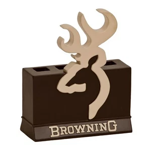 Soporte para cepillo de dientes Browning Buckmark resina con licencia logotipo de ciervo de montaña país - Imagen 1 de 1