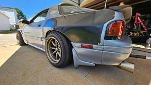 1986 - 1991 MAZDA RX7 FC3S WIDE REAR OVER FENDERS 35mm WITH GAS DOOR BODY KIT FC - Picture 1 of 19