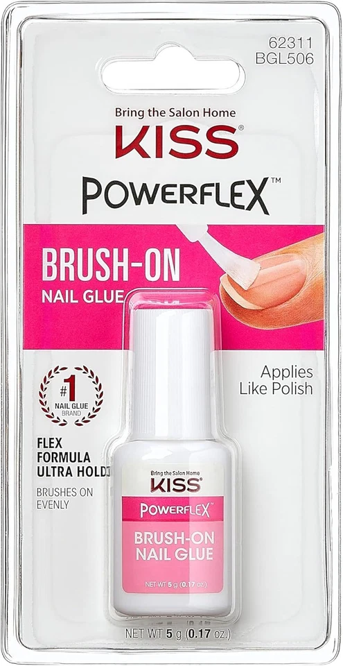 Kiss Powerflex Brush-on Nail Glue 5g Bottle
