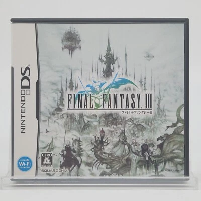 Final Fantasy 3 III Nintendo DS Game CIB Japan Import - Image 1 of 4