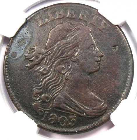 1803 Draped Bust Large Cent 1C - NGC XF Details (EF) - Rare Early Date Penny Cover