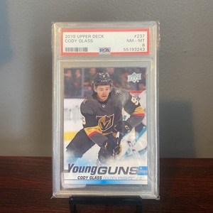 2019 Upper Deck Young Guns Cody Glass PSA 8