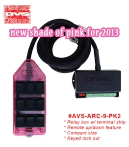 Controlador de bolsa de suspensión neumática AVS ARC-9-PK2 rosa 9 Switchbox - Imagen 1 de 1