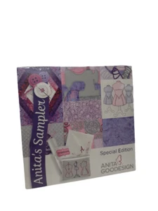 Anita Goodesign Anita's Sampler Special Edition Embroidery CD Only, - Picture 1 of 5