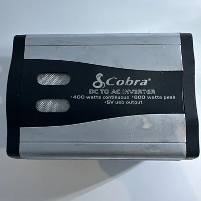 Cobra CPI 480 400-Watt 12V DC to 120V AC Power Inverter With 5V USB Output - Image 1 of 4