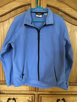 Chaqueta Softshell Diamante Negra Talla XLarge Azul Polar Bolsillos con Cremallera Chaqueta de Esquí Foto 1 de 4