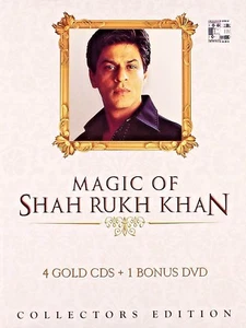 MAGIC OF SHAH RUKH KHAN (4 Gold CDs + 1 Bonus DVD) EXTREMELY RARE! - Picture 1 of 2