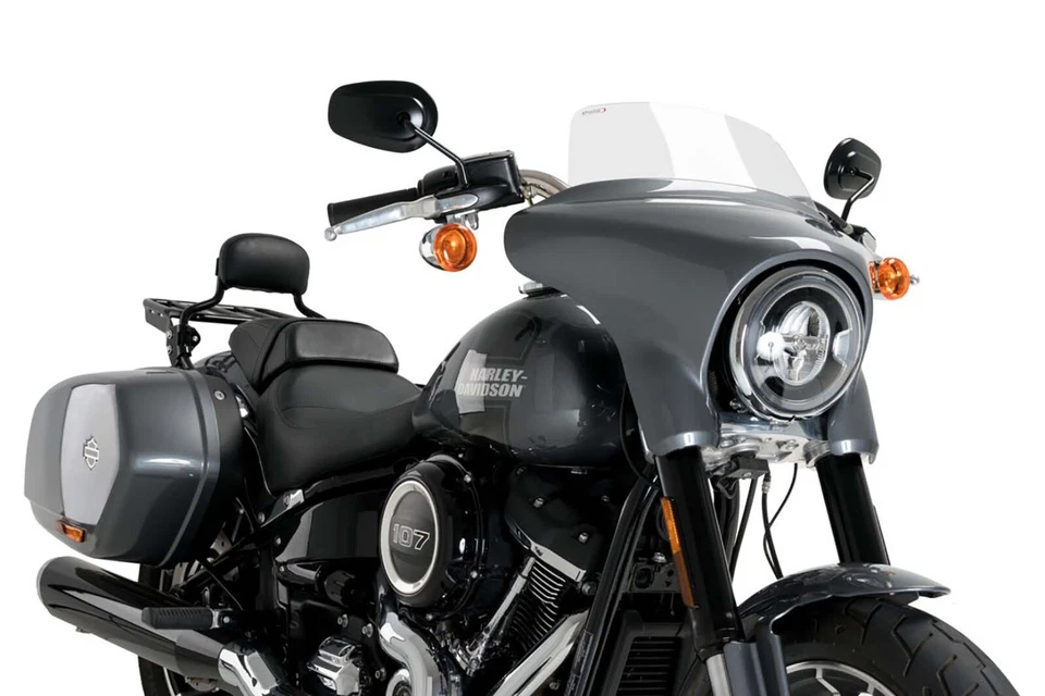 PUIG CUPOLINO HIGH-ROAD SPORT HARLEY D. SOFTAIL SPORT GLIDE FLSB 2018 TRASPARENT - Immagine 1 di 1