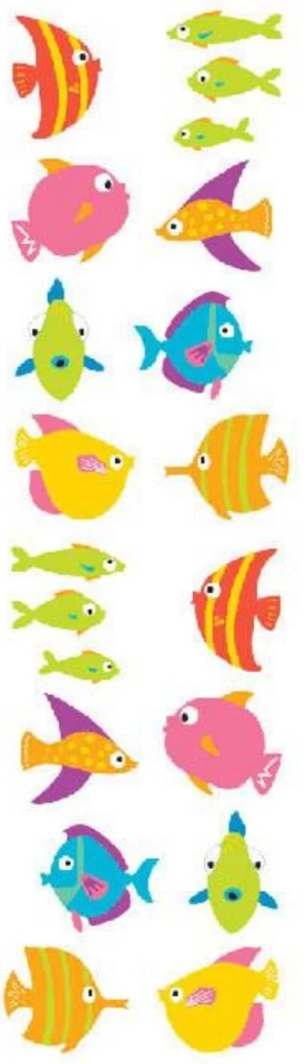 MRS. GROSSMAN’S Mrs Grossman`s .... CHUBBY FISH ....2006 Stickers baby shower