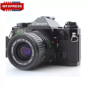 Canon AE-1 AE1 Program 35mm Camera With Battery and 35-70mm f/ 4 Lens Mint - Picture 1 of 3
