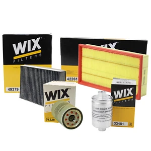 Wix Air / Cabin Air / Fuel / Engine Oil Filter Kit For Jaguar XJ8 Vanden Plas - Picture 1 of 2