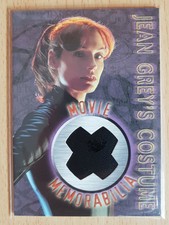 X-Men The Movie Jean Grey Costume Card Famke Janssen Topps 2000