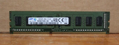 2GB PC3-12800 DDR3-1600 SAMSUNG M378B5773CH0-CK0 240-Pin DIMM non-ECC RAM - Image 1 of 2