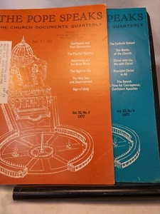 The Pope Speaks: the Church Documents Quarterly: 24 issues 1977- 1984 - Picture 1 of 9