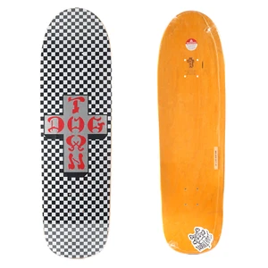 Dogtown Pool School 8.875" Checkerboard Glitter Cross Reissue Skateboard Deck - Picture 1 of 3
