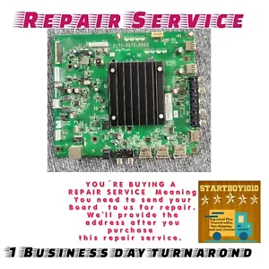 REPAIR SERVICE Vizio M65-E0 3665-0402-0395 Main board - Picture 1 of 3