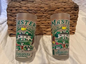 Lot 2 Masters catstudio 15oz Frosted Drinking Glass - Picture 1 of 10