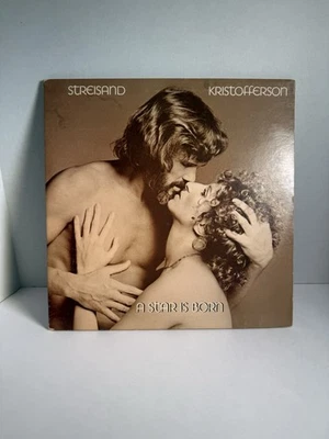Streisand/Kristofferson - A Star Is Born Soundtrack Vinyl LP Columbia JS34403  - Image 1 of 4