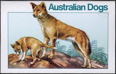 澳大利亚 1980 年澳大利亚狗全新邮票套装文件夹 (SC#S 727-31) — 第 1/3 张图片