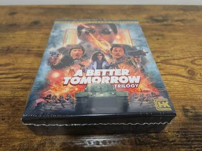 A Better Tomorrow Trilogy 4K / Blu Ray U.S. Release Shout Hong Kong Classics NEW - Image 1 of 4