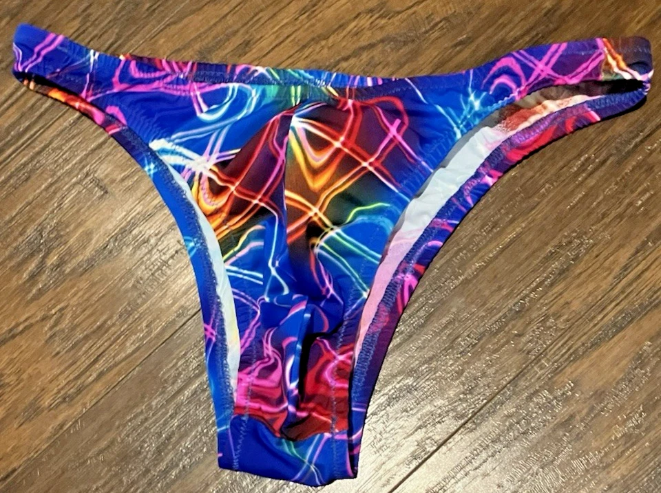 Men's Bodybuilding Posing Trunks/Swimwear, Medium Multicolor - Image 1 of 2
