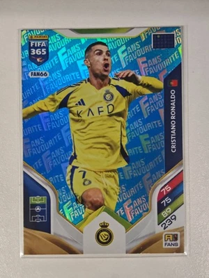 CARTE PANINI FIFA 365 2026 CRISTIANO RONALDO #FAN66 BLUE PARALLELE AL NASSR - Bild 1 von 4