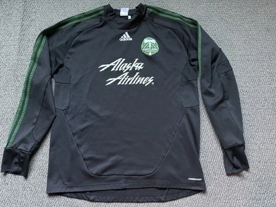 PreOwned Adidas Portland Timbers Formotion Mens Long Sleeve Sweatshirt Size XL - Image 1 of 4
