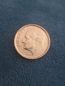 2021 D ROOSEVELT DIME ERRORS/ WRONG PLANCHET/ MiSSING REEDS/LACKING DETAIL REV - Picture 1 of 6