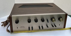 Vintage Pioneer SA-600 Stereo Verstärker 70er Jahre Solid State HiFi Holz ext Look!! - Bild 1 von 24