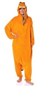 Garfield Erwachsene Figur Kapuze Union Anzug Kostüm Kigurumi Pyjama (S/M) - Bild 1 von 6