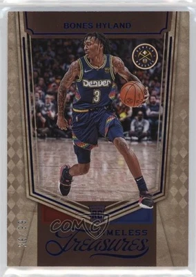 2021-22 Panini Chronicles Timeless Treasures /249 Bones Hyland #455 Rookie RC - Image 1 of 2