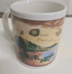The Sandwich Islands Kaffeetasse Becher Inselkette #24081 Hawaii Maui Pacific - Bild 1 von 5