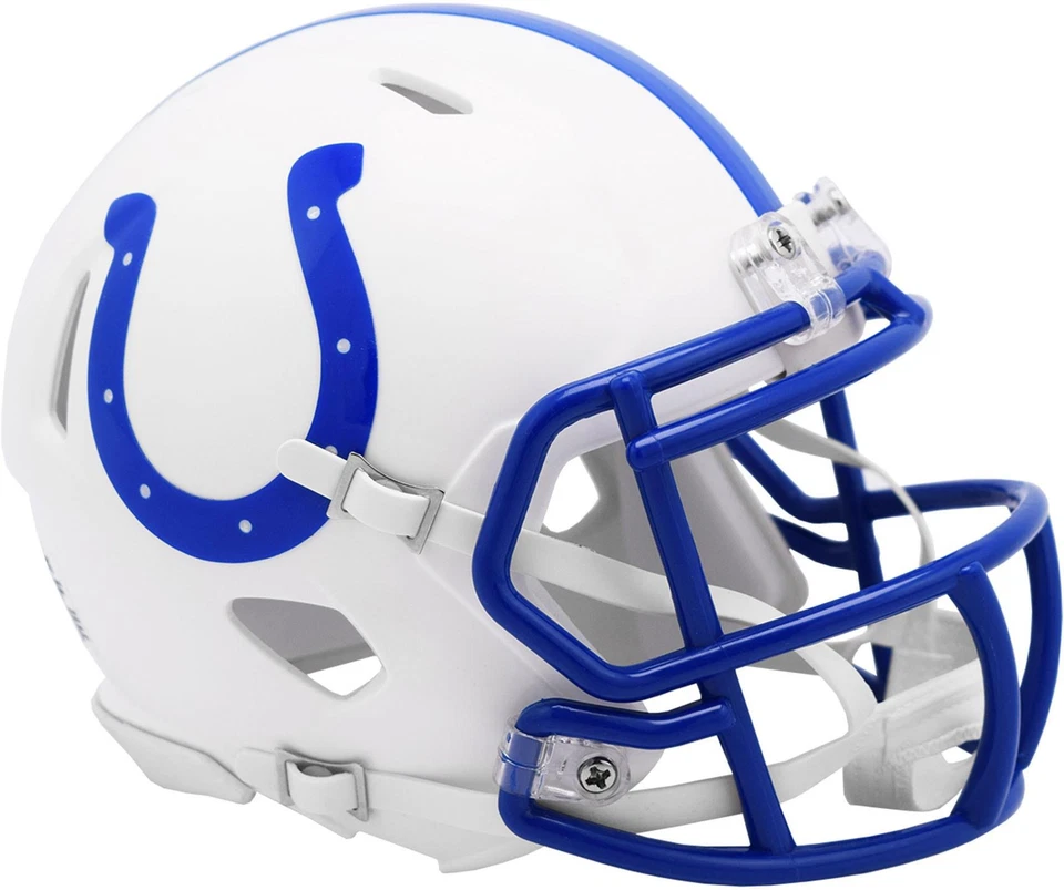 Minicasco Indianapolis Colts Riddell 1995-2003 velocidad retroceso Foto 1 de 1