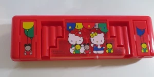 Sanrio Hello Kitty Federmäppchen 5 Fächer Sammlerstück Vintage 1976-1990 NOS - Bild 1 von 4