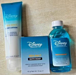 Nuevo WDW Walt Disney World Resorts 3 artículos de tocador de viaje jabón loción corporal enjuague bucal - Imagen 1 de 7