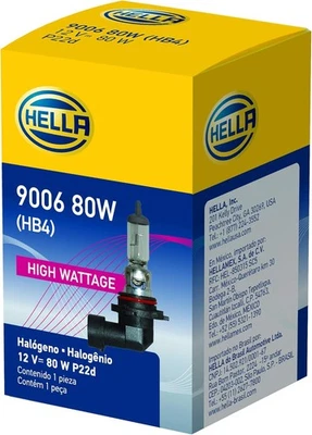 HELLA 9006 80W Bombilla Alta Potencia, 12V Multi  Foto 1 de 3