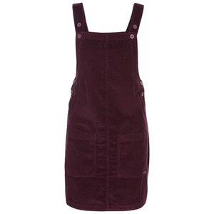Trespass Damen Trägerkleid Baumwolle mit Taschen Latzhose Cord Twirl - Bild 1 von 40