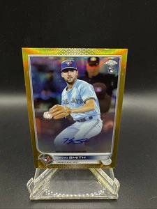 2022 Topps Chrome Rookie Autograph Gold Kevin Smith RC #15/50 - Bild 1 von 3