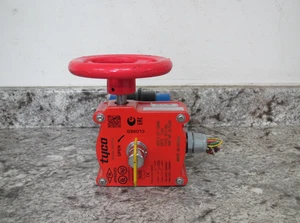New Tyco BFV-300 / 2-1/2" / DN65 Ductile Iron Grooved Hand Wheel Butterfly Valve - Picture 1 of 6
