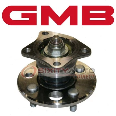 GMB Rear Wheel Bearing Hub Assembly for 1993-2002 Toyota Corolla - Driveline ft - Image 1 of 4