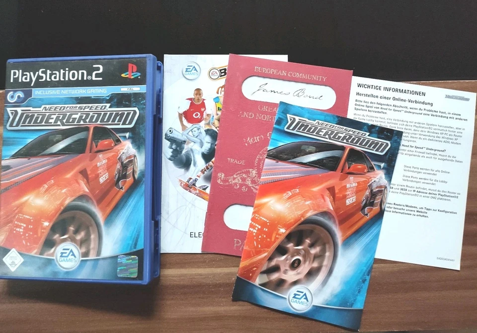 Need for Speed Underground PS2 | Sony  Playstation 2 | CIB  OVP Neuwertig - Bild 1 von 4