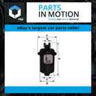 Fuel Filter fits MITSUBISHI GALANT Mk5 2.0 92 to 96 6A12 MB348127 Sofima Quality