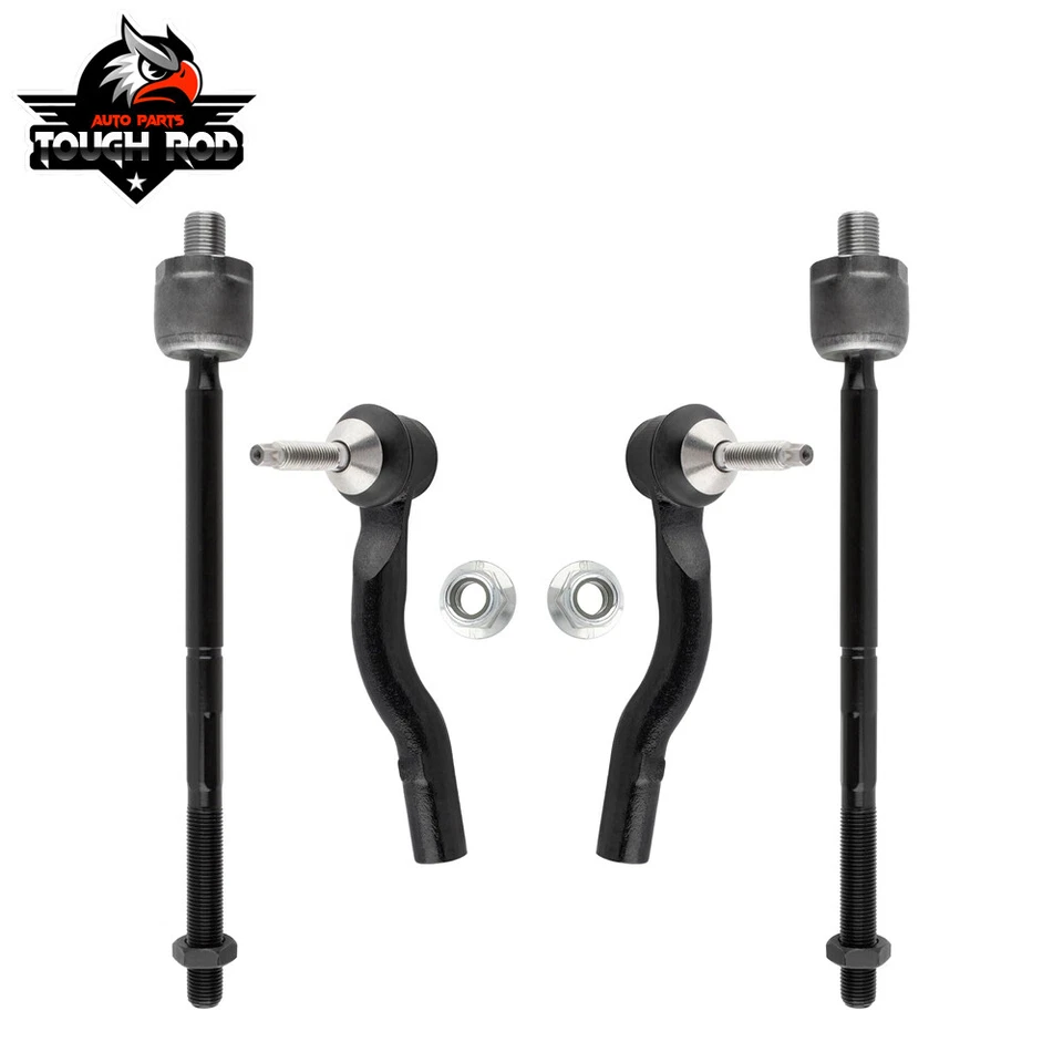 4x extremos de varilla de amarre delanteros interiores + exteriores para Ford Crown Victoria 2003 2004-2011 Foto 1 de 4