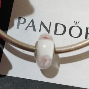 Pandora Kirschblüte Murano Charm Sterlingsilber Glasperle ALE - 790947 - Bild 1 von 3