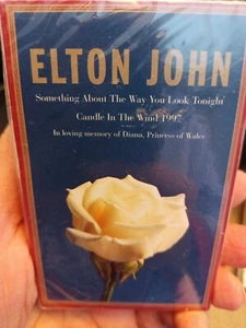 ELTON JOHN CANDLE IN THE WIND IN LOVING MEMORY OF PRINCESS DIANA CASSETTE Sealed - Picture 1 of 1
