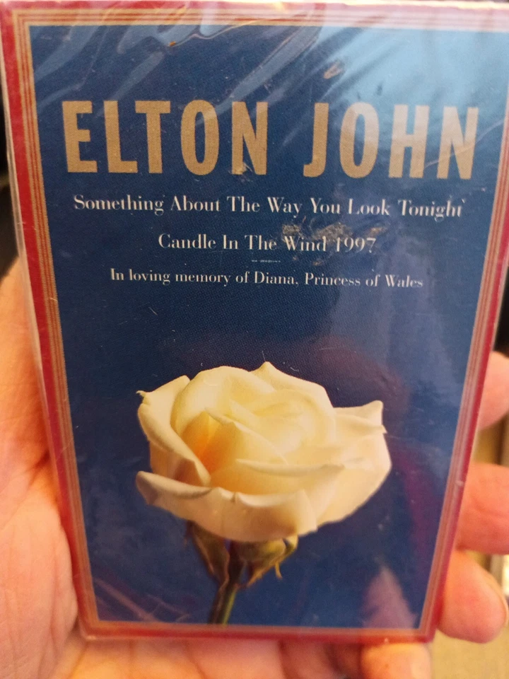 ELTON JOHN CANDLE IN THE WIND IN LOVING MEMORY OF PRINCESS DIANA CASSETTE Sealed - Image 1 of 1