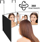 360 Grad Spiegel wiederaufladbarer LED 3 Wege Spiegel tragbarer Schminkspiegel